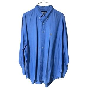 Ralph Lauren - YARMOUTH design logo - Pinpoint Oxford 17.5 - 35